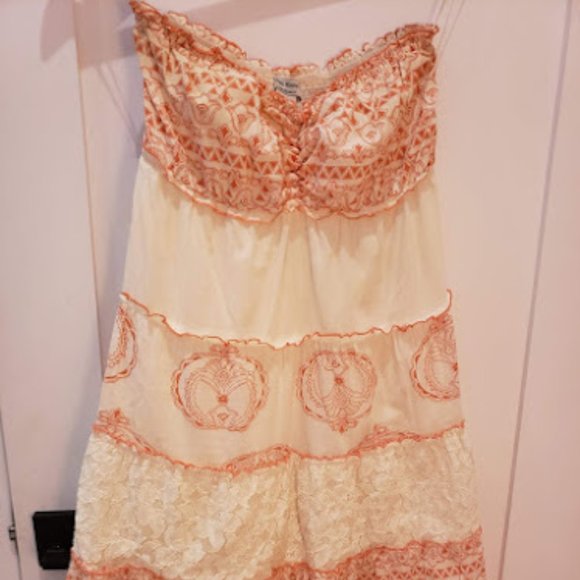 Guess Jeans strapless dress - Picture 1 of 4